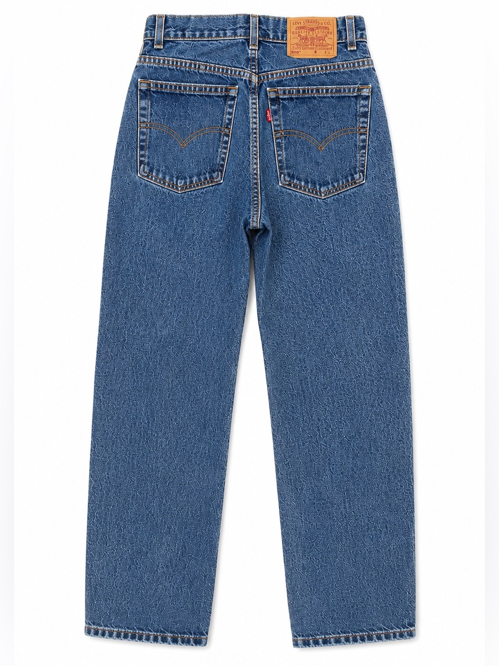 Vintage USA Made Levi’s 550 Relaxed Fit Tapered Leg Jeans Women’s Size 10L